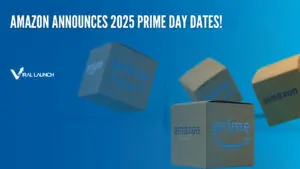 Multiple Amazon boxes on a blue background with text that says "Amazon Prime Day Dates 2025! Are you Ready?"