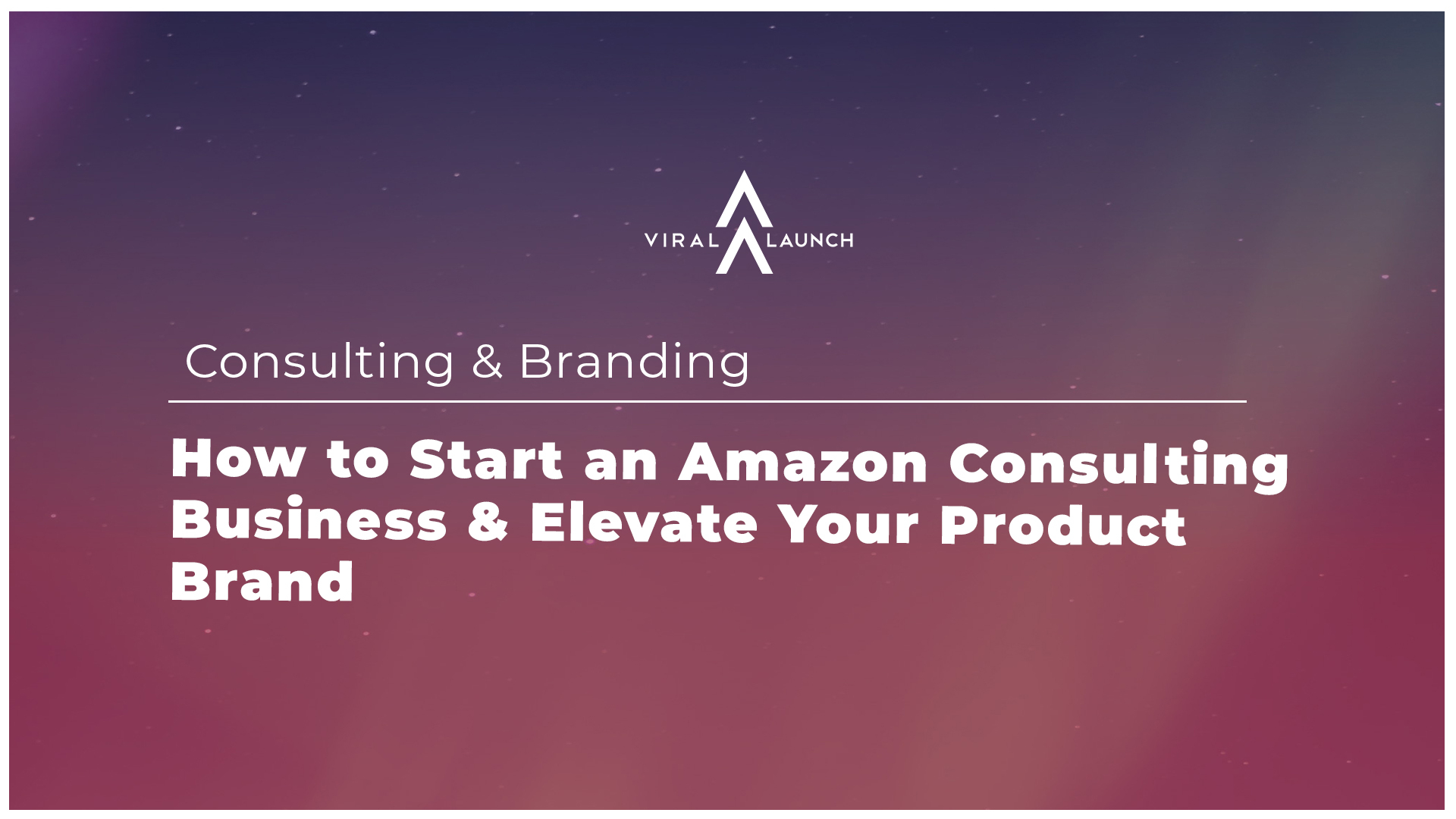 Spacy graphic on how to start an Amazon consulting business