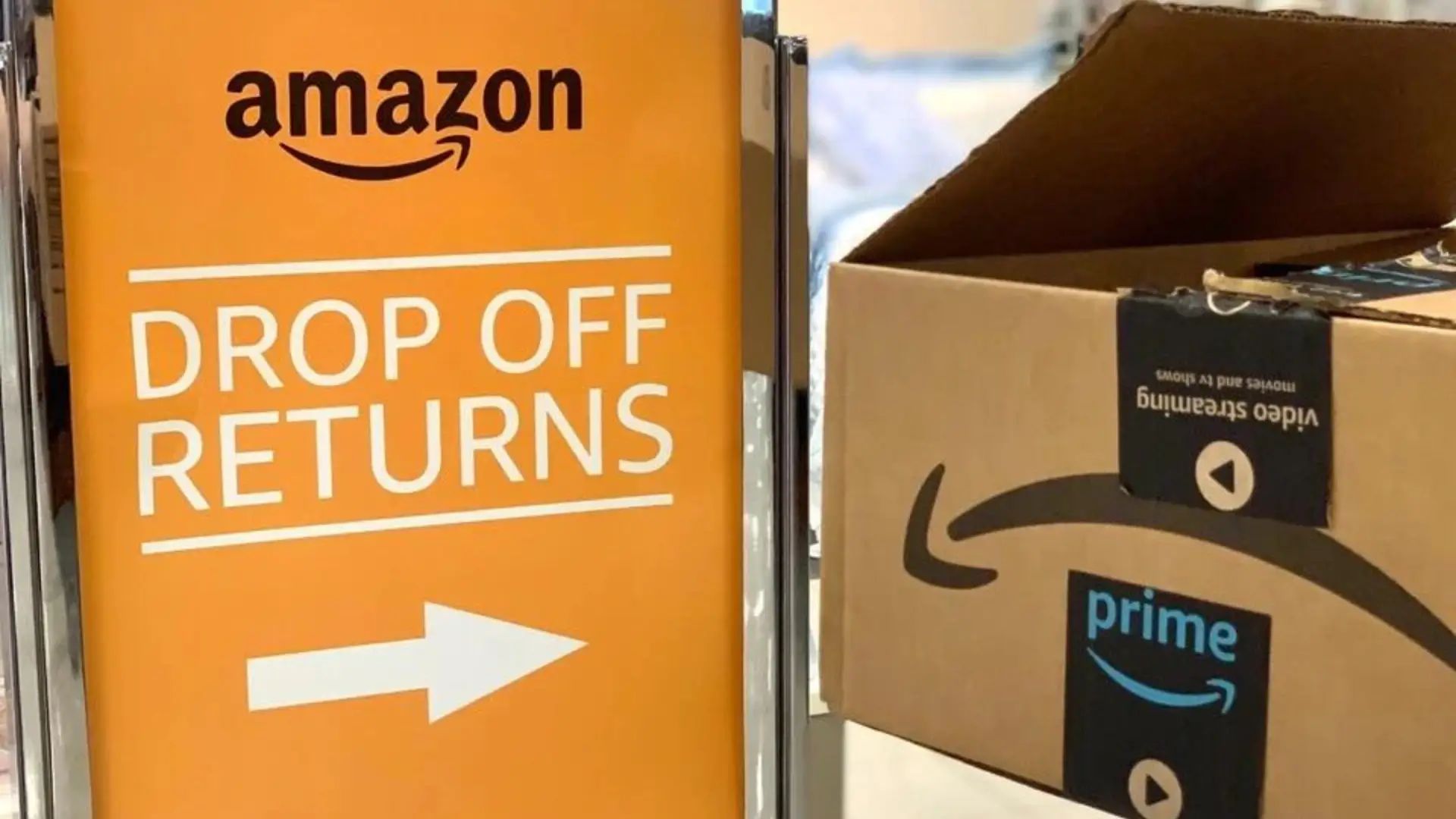 Amazon Drop Off Returns location.