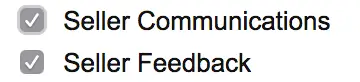 Amazon buy opt out of all Seller Communications and Seller Feedback in buyer settings