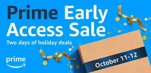 Prime Early Access Sale Amazon announcement graphic