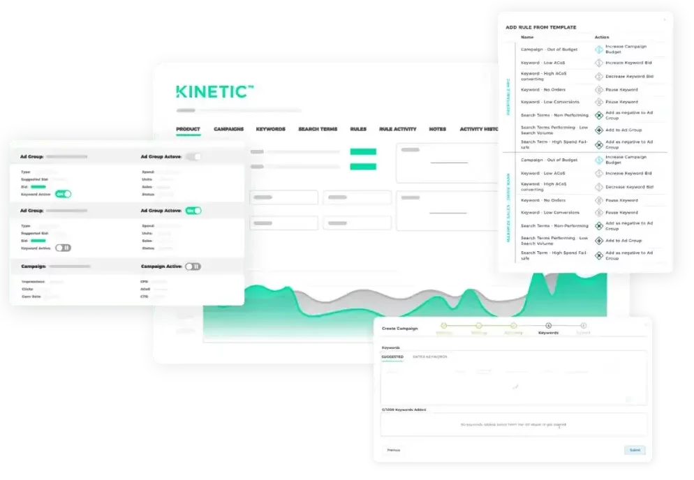 Screenshot of Kinetic PPC Tool