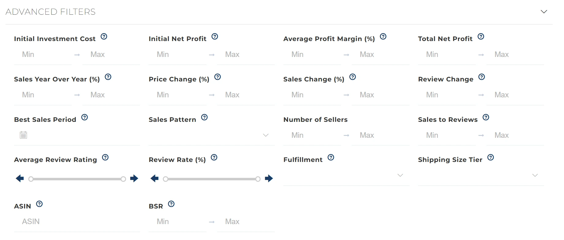 Product Discovery advanced features.