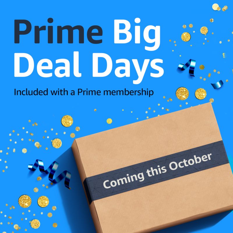 Amazon's graphic from the official Prime Big Deal Days announcement.