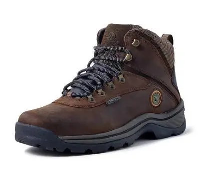 A brown leather timberland boot product image
