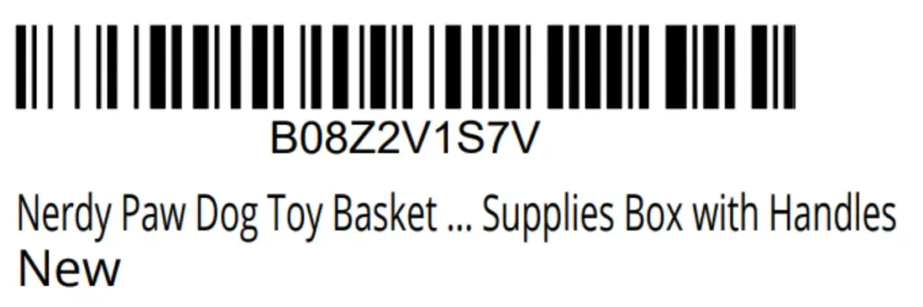 How to View your Amazon FNSKU barcode.