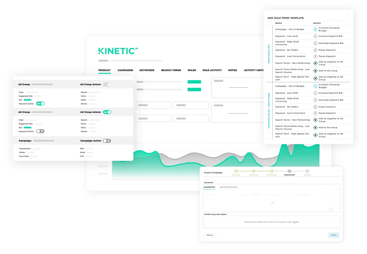 Inside look into Viral Launch's Kinetic Amazon PPC Automation tool